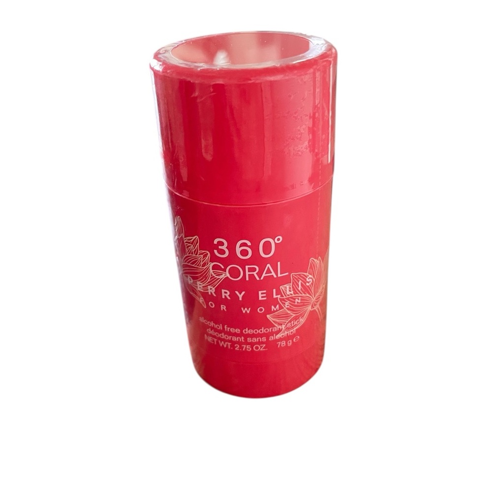 Perry Ellis for Women 360 Degrees Coral Deodorant Stick 2.75 oz New & Sealed